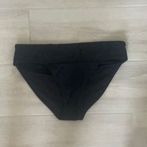 black swimsuit bottoms